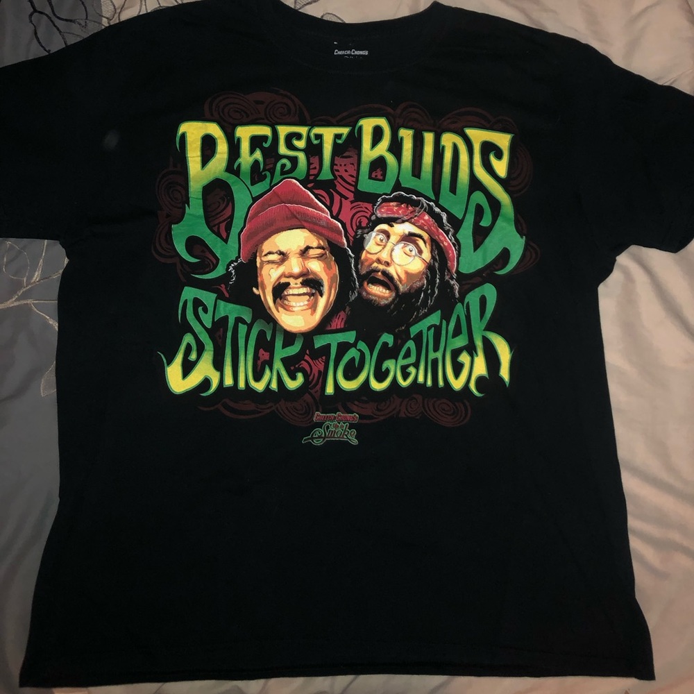 Cheech & Chong 420 Tee “Best Buds” XL